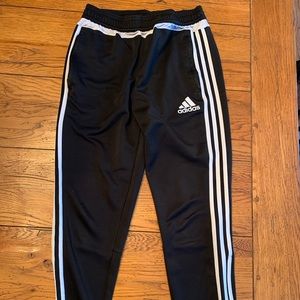 Adidas workout pants youth large